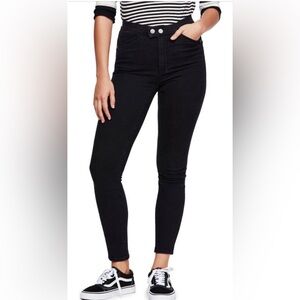 NWT Free people Sweet Jane Skinny Echo black sz31
